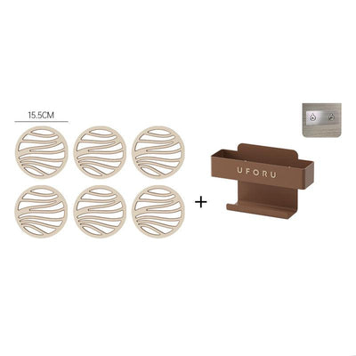 Heat-Resistant Silicone Trivet Coasters – Set of 6