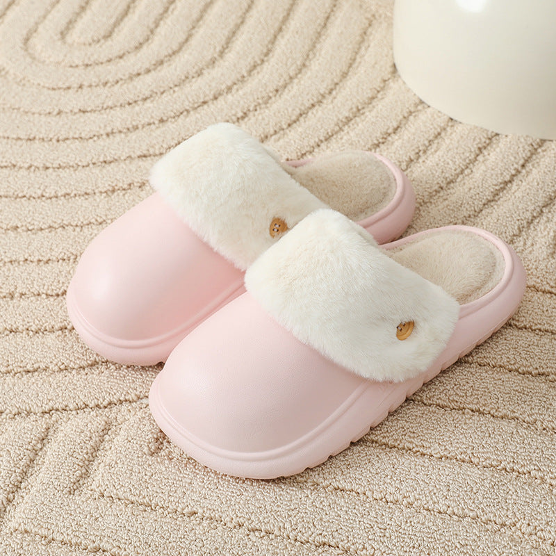 Warm 2-in-1 Indoor Outdoor Slippers Non-Slip