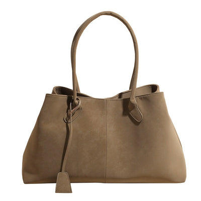 Women's Faux Leather Tote Bag with Spacious Interior