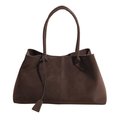 Women's Faux Leather Tote Bag with Spacious Interior