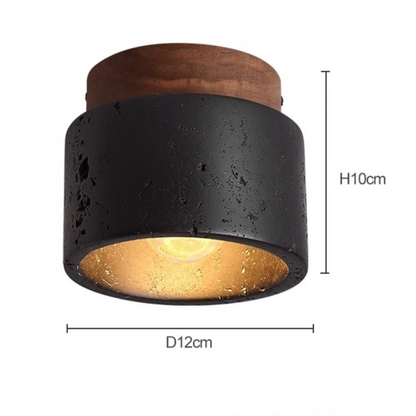 Stone Ceiling Lamp