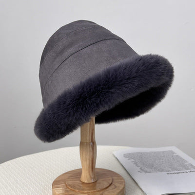 Women’s Faux Fur Winter Beanie Hat
