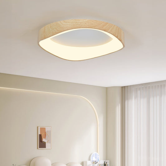 Artistic Wood Grain Ceiling Light