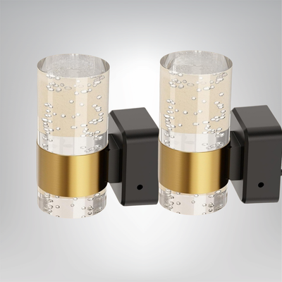 LumiKristall Plug-in Wall Lamp with Light Sensor