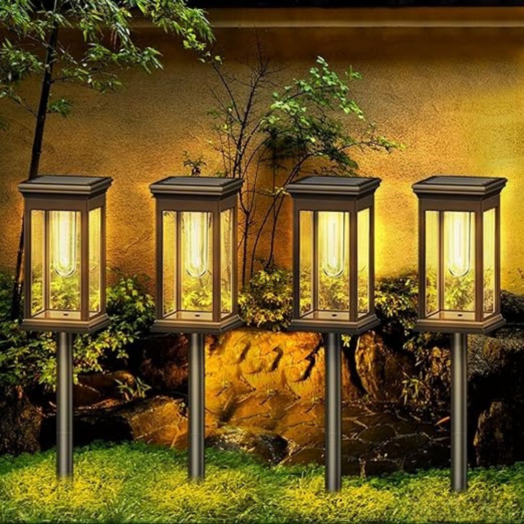 Wireless Solar Garden Lantern – GlowPath