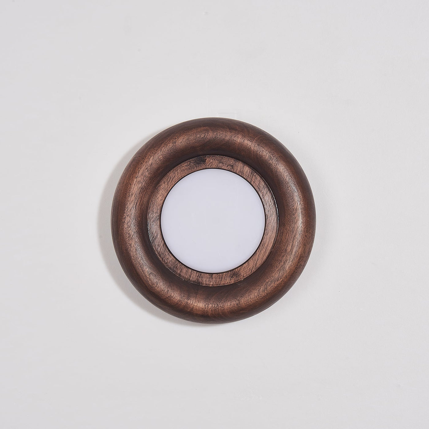 Orbitus LED Wall Light – Modern Wooden Frame
