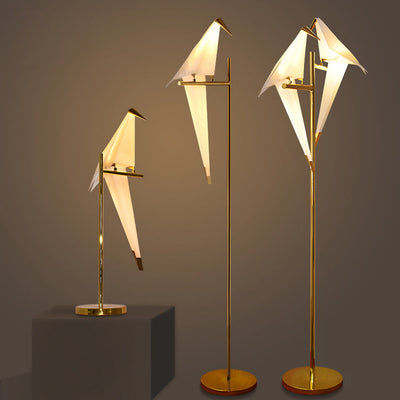 Magnetic Origami Bird Wall Light – Warm LED Lamp