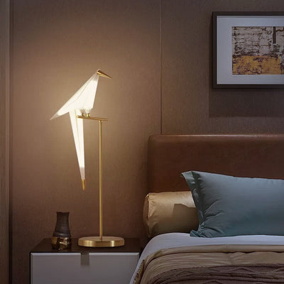 Magnetic Origami Bird Wall Light – Warm LED Lamp