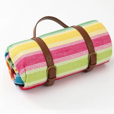 Foldable Waterproof Plaid Picnic Blanket for Outdoor Adventures
