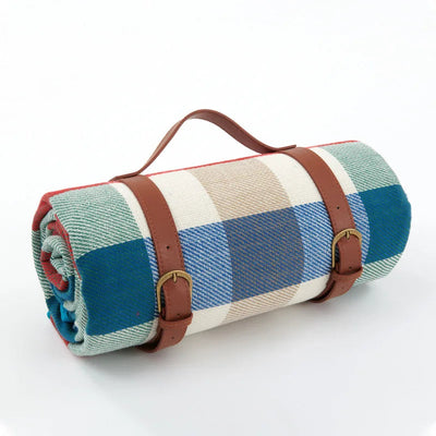 Foldable Waterproof Plaid Picnic Blanket for Outdoor Adventures