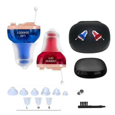Invisible Rechargeable Hearing Aids for Adults