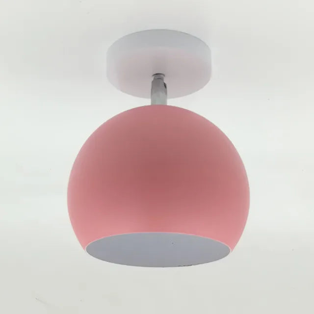 SweetLume Ceiling Lamp – Soft Pastel Macaron Design for Modern Interiors