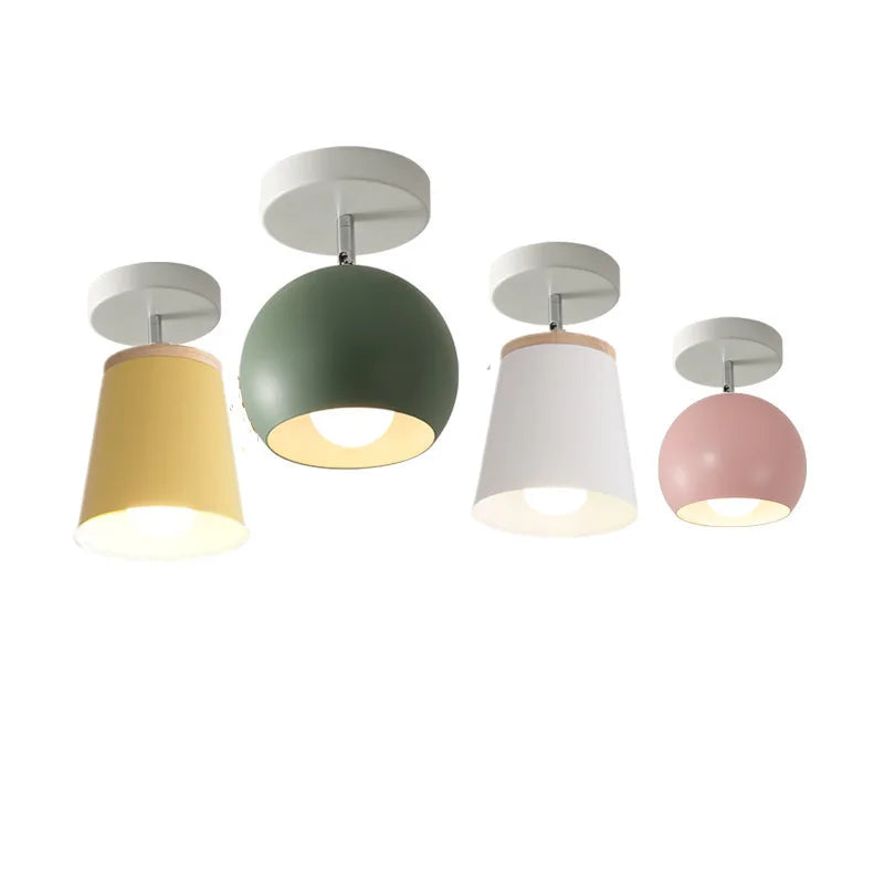 SweetLume Ceiling Lamp – Soft Pastel Macaron Design for Modern Interiors