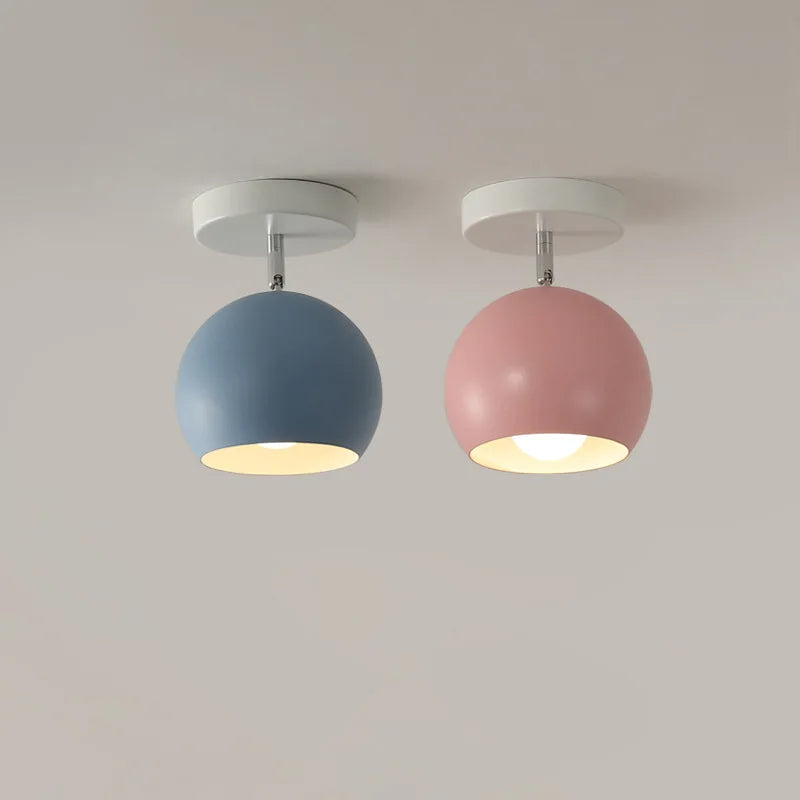 SweetLume Ceiling Lamp – Soft Pastel Macaron Design for Modern Interiors