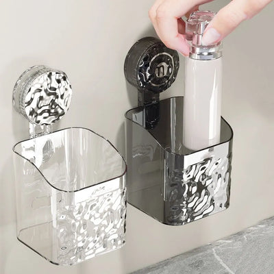 Bathroom Suction Cup Shelf – Easy Storage Solution