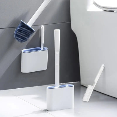 PerfectClean Silicone Toilet Brush – Wall-Mounted & Hygienic
