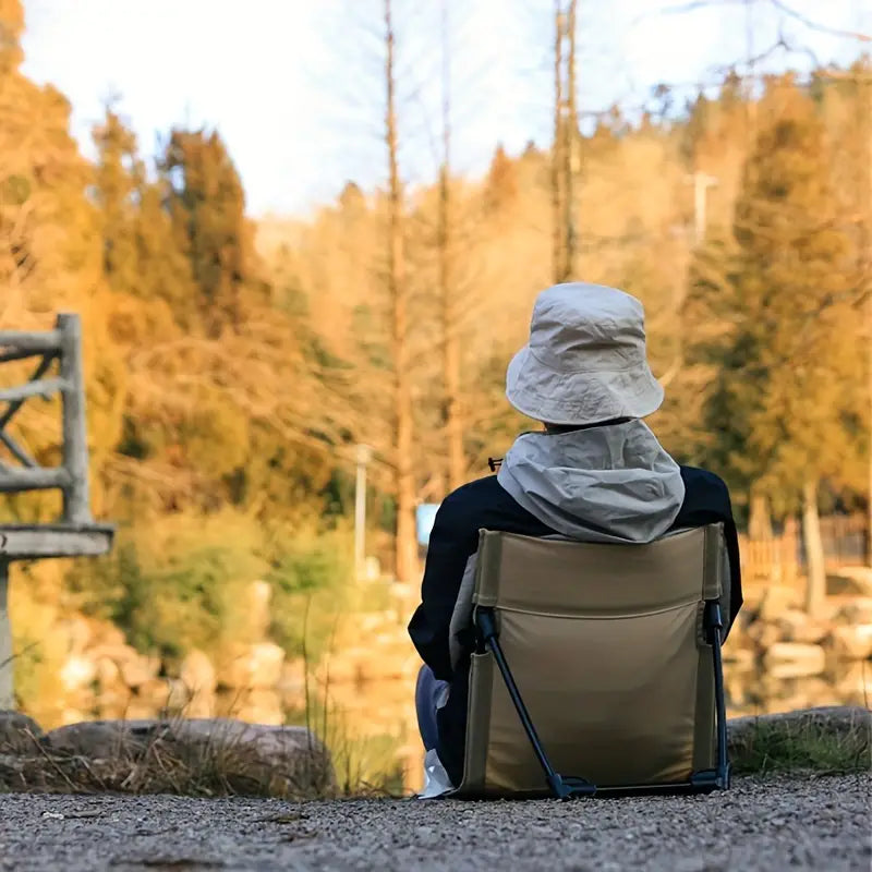 Folding Camping Chair with Ergonomic Lightweight Design