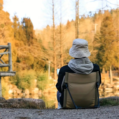 Folding Camping Chair with Ergonomic Lightweight Design