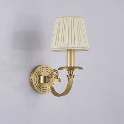 GlowMajesty – Elegant Gold Wall Lamp for Regal Lighting