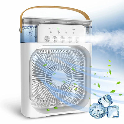 Portable USB Air Cooling Fan with Adjustable Speeds