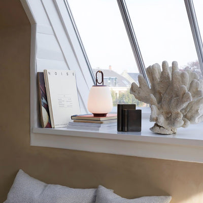 Portable Nordic Lantern Table Lamp USB Rechargeable