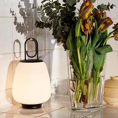 Portable Nordic Lantern Table Lamp USB Rechargeable