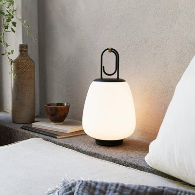 Portable Nordic Lantern Table Lamp USB Rechargeable