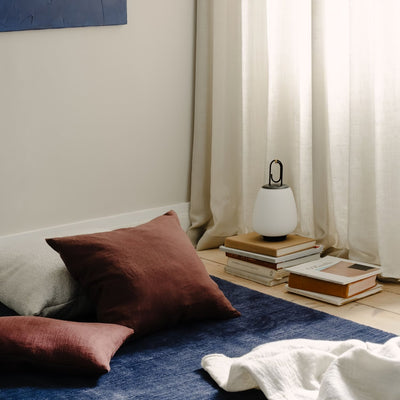 Portable Nordic Lantern Table Lamp USB Rechargeable