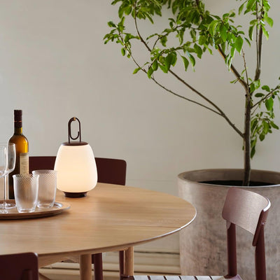 Portable Nordic Lantern Table Lamp USB Rechargeable
