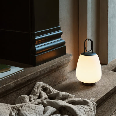 Portable Nordic Lantern Table Lamp USB Rechargeable