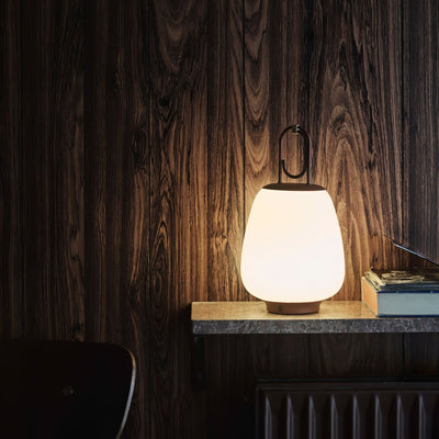 Portable Nordic Lantern Table Lamp USB Rechargeable