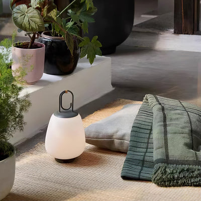 Portable Nordic Lantern Table Lamp USB Rechargeable