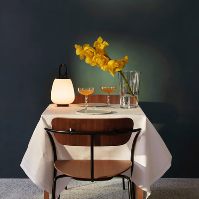 Portable Nordic Lantern Table Lamp USB Rechargeable