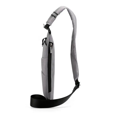 SecureTravel Anti-Theft Slingbag with Hidden Zippers