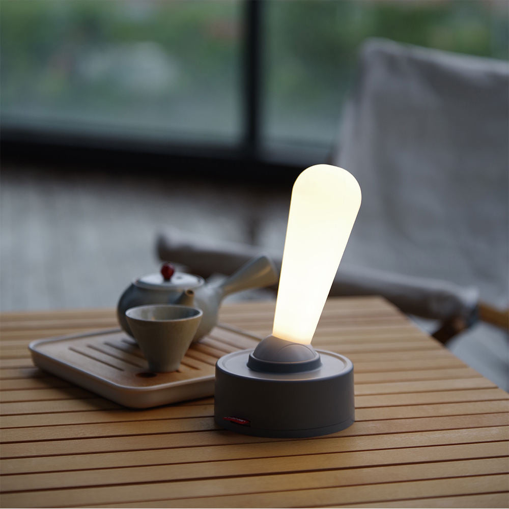 Retro Lever Switch Table Lamp – Rechargeable LED Light