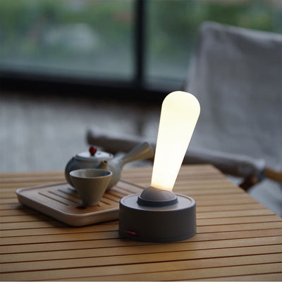 Retro Lever Switch Table Lamp – Rechargeable LED Light