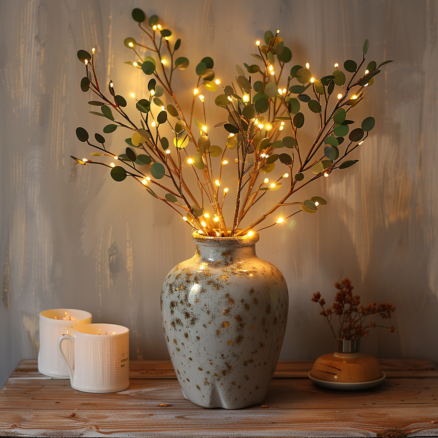 LED Fairy Light Olive Branch