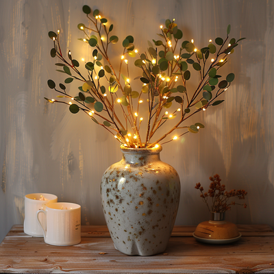 LED Fairy Light Olive Branch
