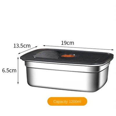 Lunvara – Leak-Proof Stainless Steel Lunchbox with Phone Holder – For Work or School