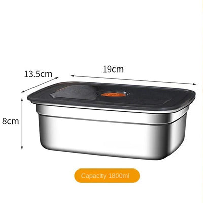 Lunvara – Leak-Proof Stainless Steel Lunchbox with Phone Holder – For Work or School