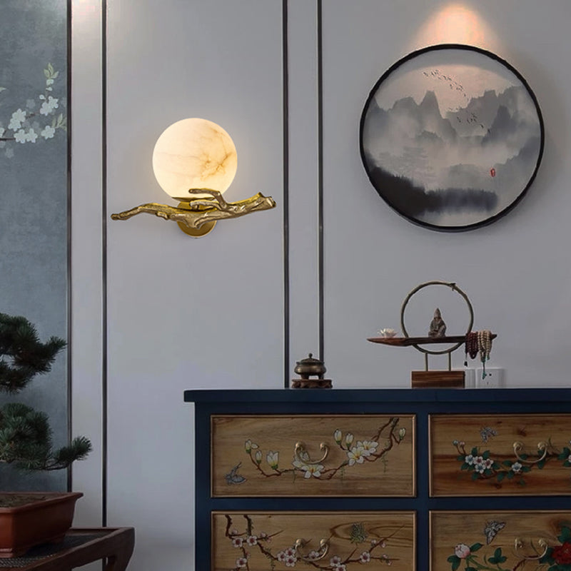 MarbleGlow - Contemporary Wall Lamp