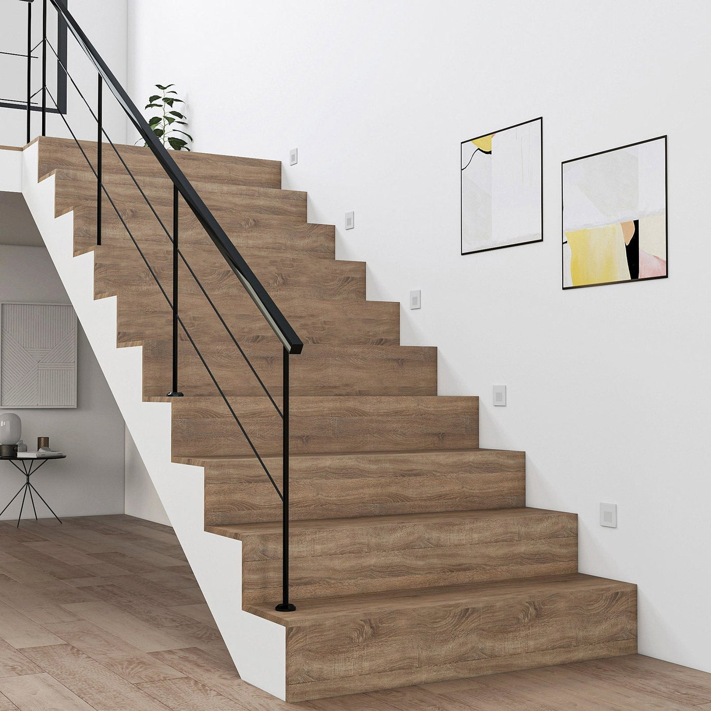 Modern Recessed LED Wall Light for Interiors