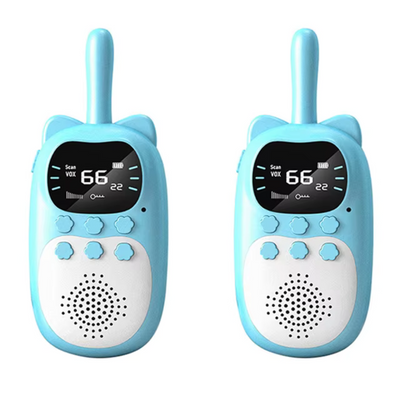 Kids Rechargeable Walkie Talkie Set with 3km Range