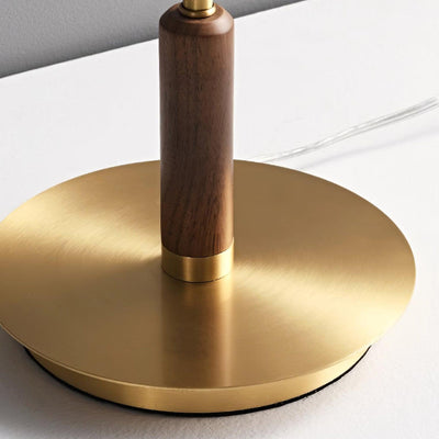 Classic LED Table Lamp with Glass and Metal