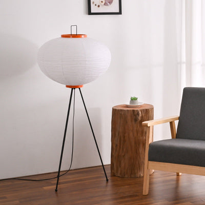 Akari-Style Rice Paper Floor Lamp 10A