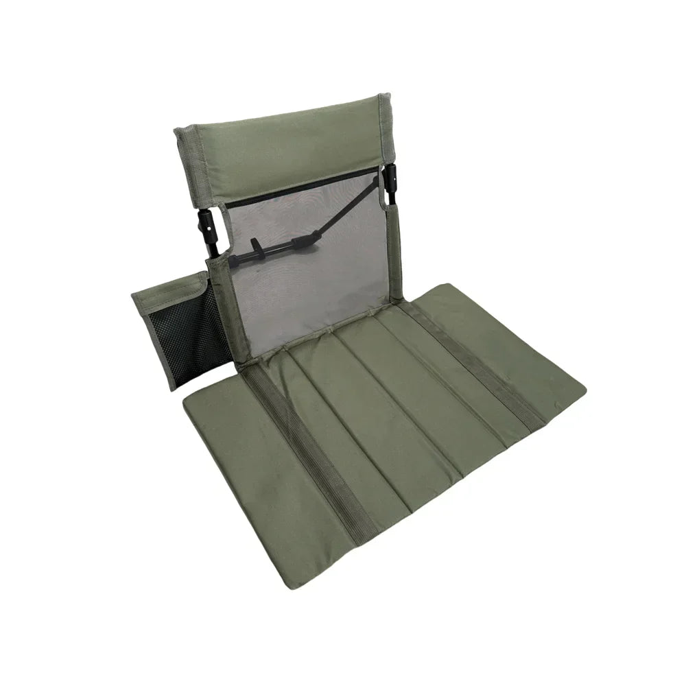 Portable Folding Floor Chair with Backrest Support