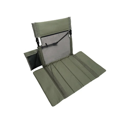 Portable Folding Floor Chair with Backrest Support