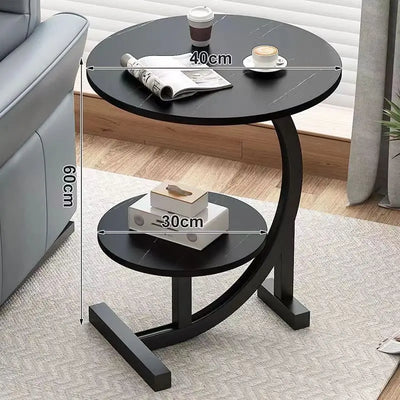 Caliora - Luxe Two-Tier Portable Mini Side Table