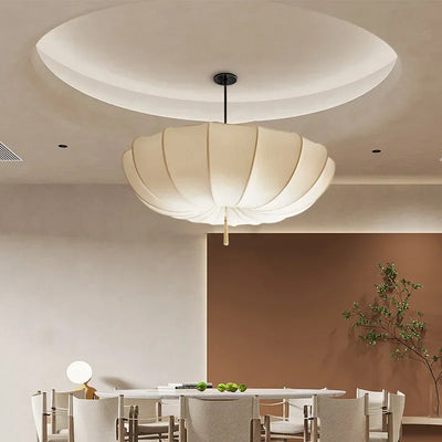 Nordic Fabric Wabi-Sabi Chandelier Minimalist Pendant Light