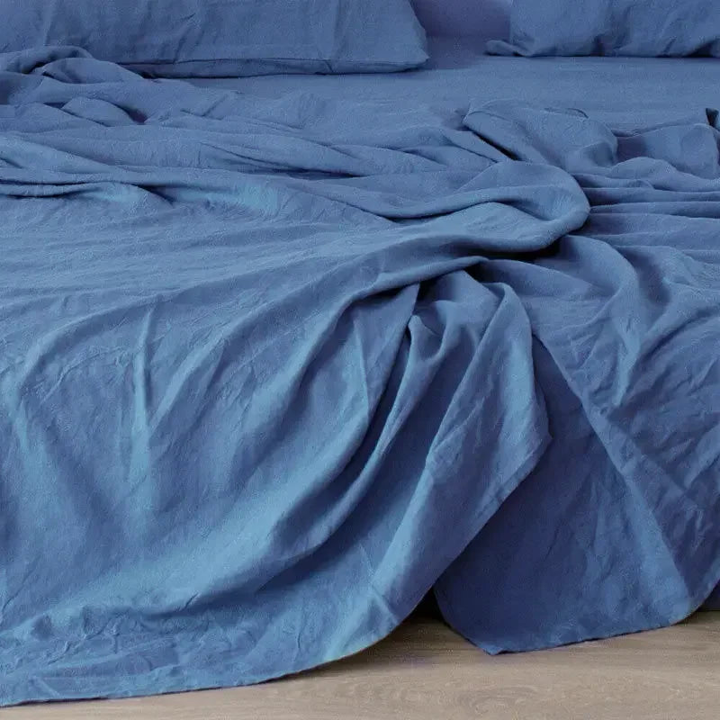 Breathable Linen Bedding Set for Cool Comfort